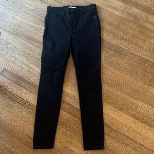 Madewell black skinny jeans